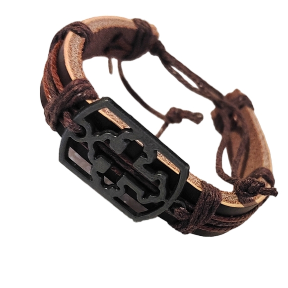 Cross Bracelet Men's Size OS - Picture 6 of 6